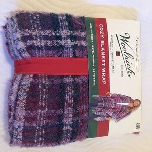 New Woolrich Blanket Wrap